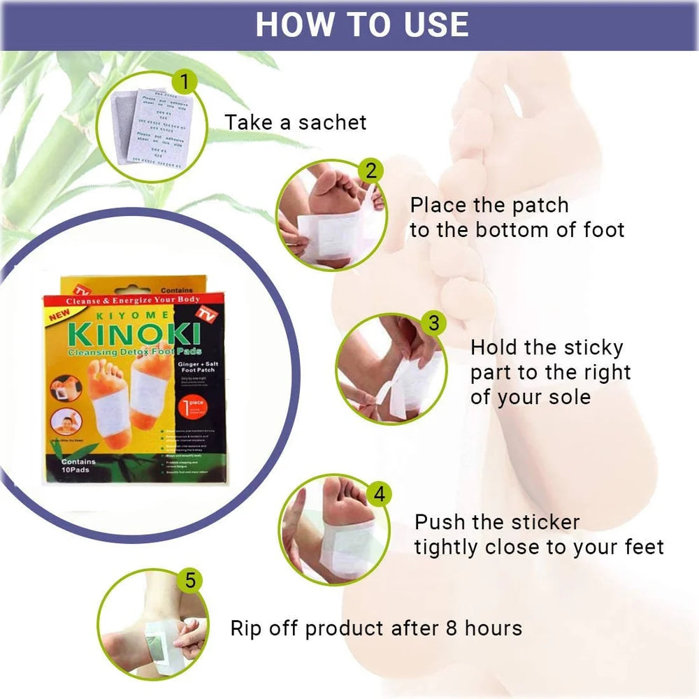 Detox Foot Pads (30 Pcs)