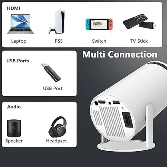 Smart 4K Mini Projector