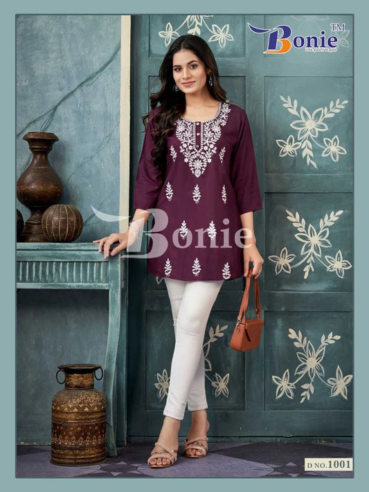 Short Lucknowi Kurtis