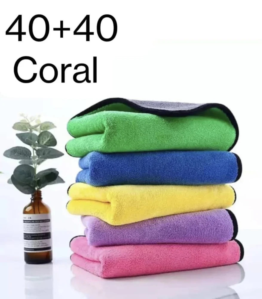 Microfiber car cleaning cloth