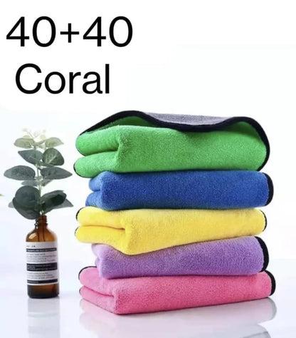 Microfiber car cleaning cloth