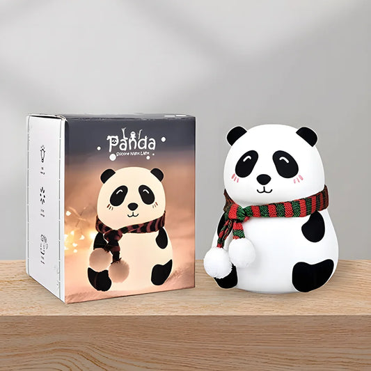 Rechargeable Silicone Panda Night Light for Kids